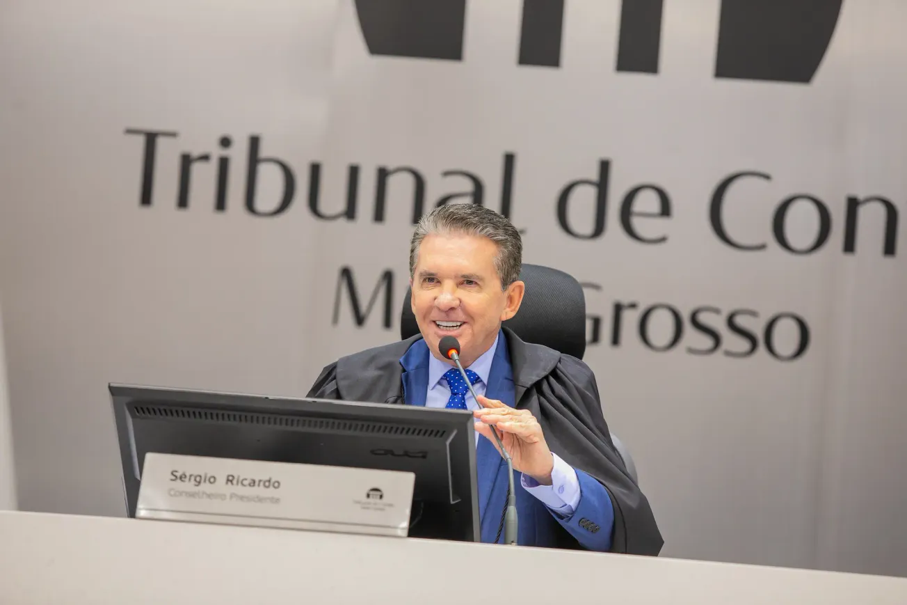 Conselheiro Sérgio Ricardo é reeleito presidente do TCE-MT para 2026